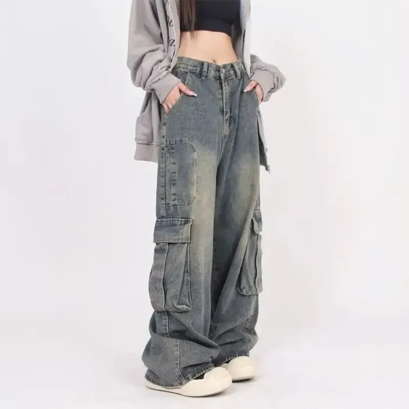 High Street Stiliaus Amerikietiški Džinsai