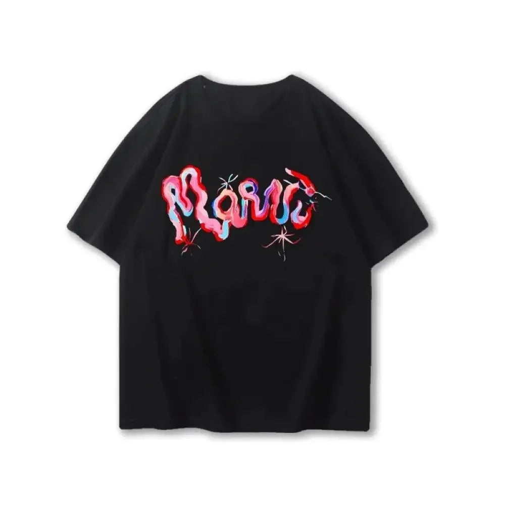 Unisex Medvilniniai Marškinėliai su Raidžių Spauda