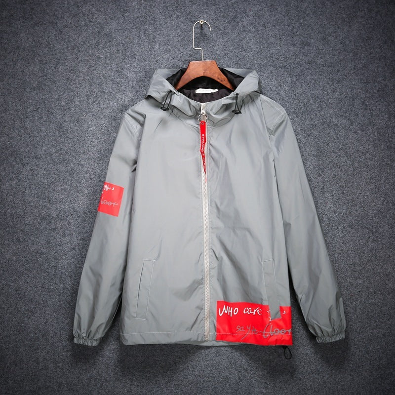 Stilingas Streetwear mados vėjo neperpučiama striukė