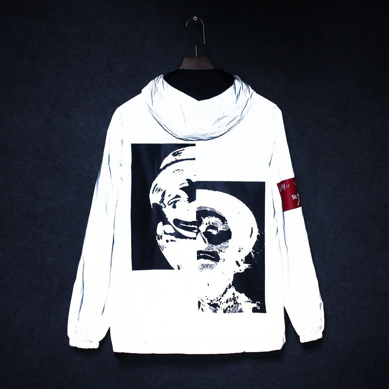 Stilingas Streetwear mados vėjo neperpučiama striukė