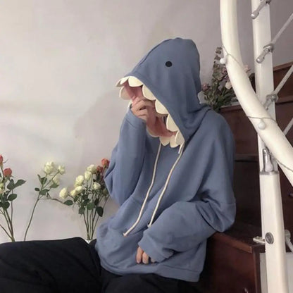 Unisex Džemperis Su Ryklio Dekoru