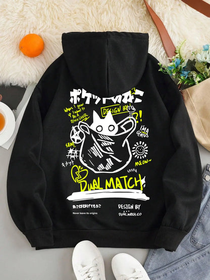 Džemperis merginom &quot;Pocket Cat&quot;